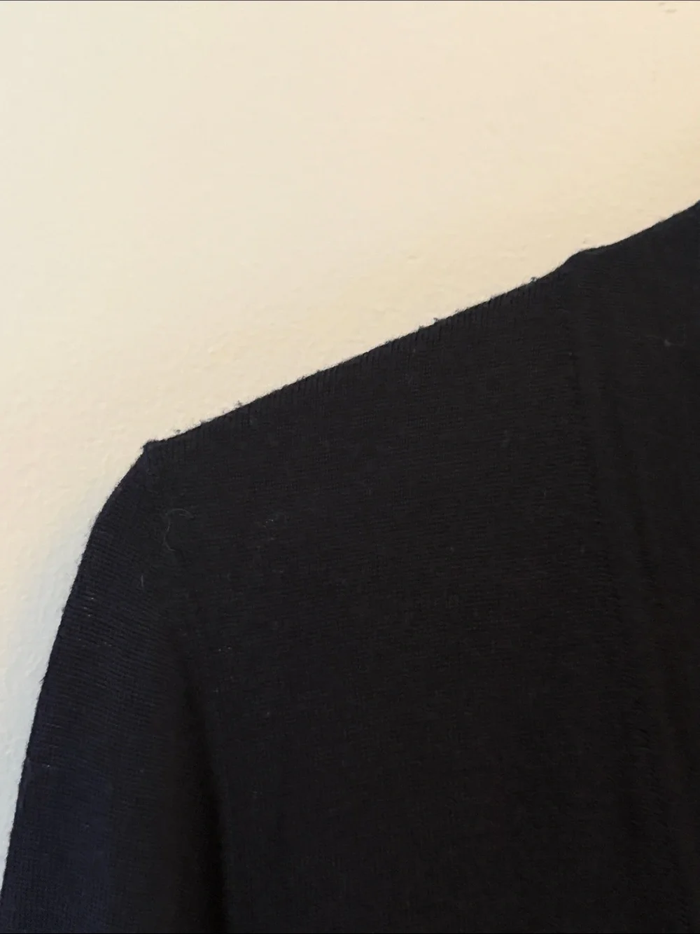Tory Burch Black V-Neck Button Front Pocket Cardigan